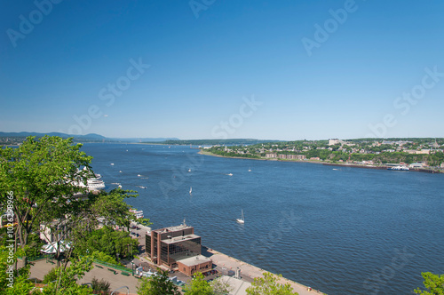st lawrence river quebec city canada photo