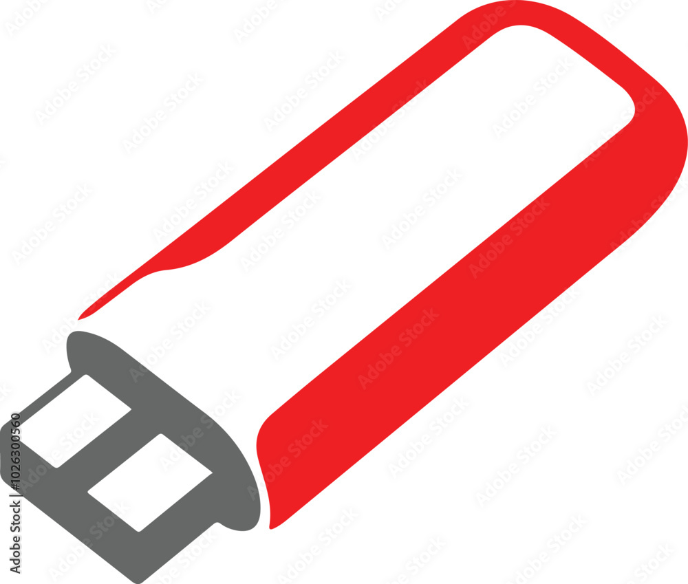 Pendrive Silhouette Vector Art illustration Pendrive Silhouette Vector Art illustration