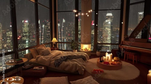 luxury hotel room