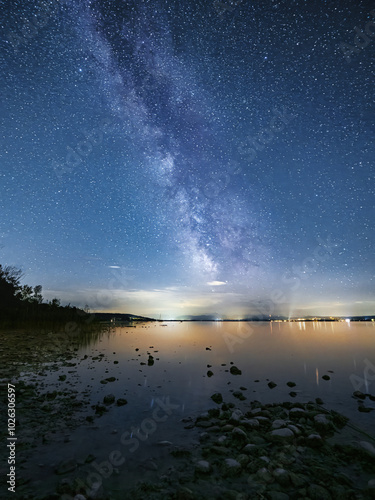 Milchstraße über dem Ammersee