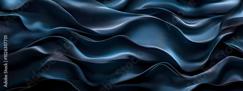 Futuristic Blue Ripples