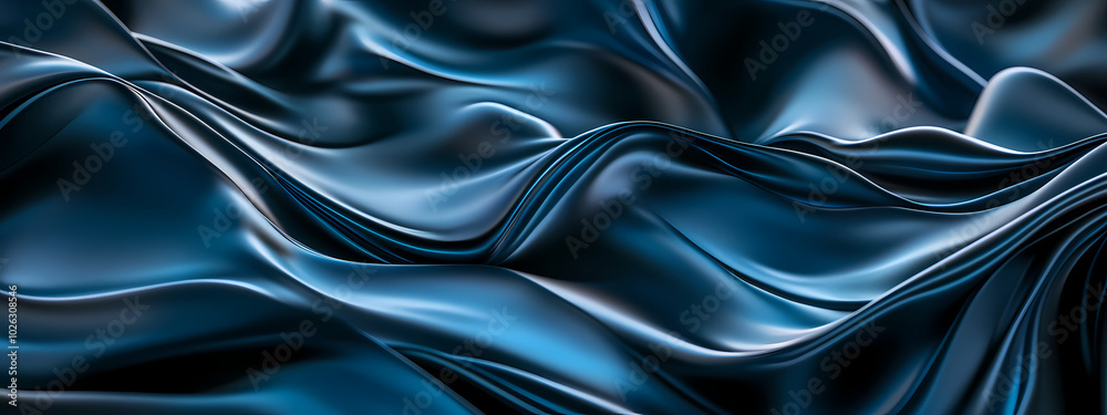 Futuristic Blue Ripples Futuristic Blue Ripples