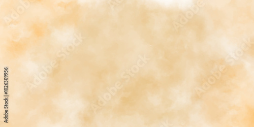 Abstract orange watercolor background. hand painted vector illustration. background. hand-drawn paper illustration diagonal gradient of white ,Water vapor.