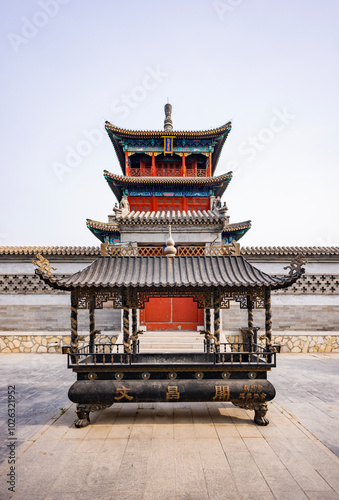 Hebei Shengfang ancient town landscape photo