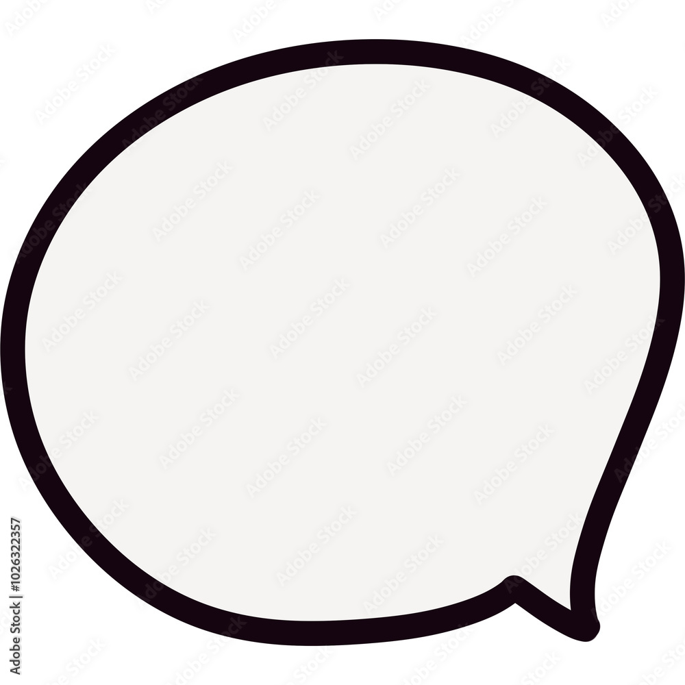 Hand-drawn thought bubbles without background can be used as png.