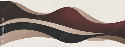 illustrazione con elementi geometrici a tema astratto surreale