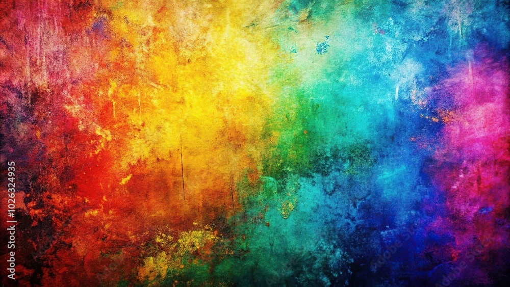 Multicolored grunge texture background with close-up composition of different color patterns Multicolored grunge texture background with close-up composition of different color patterns