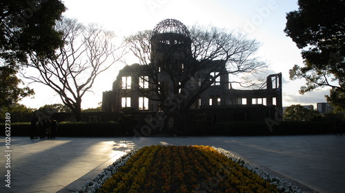 Slika na platnu Hiroshima atomic bomb dome