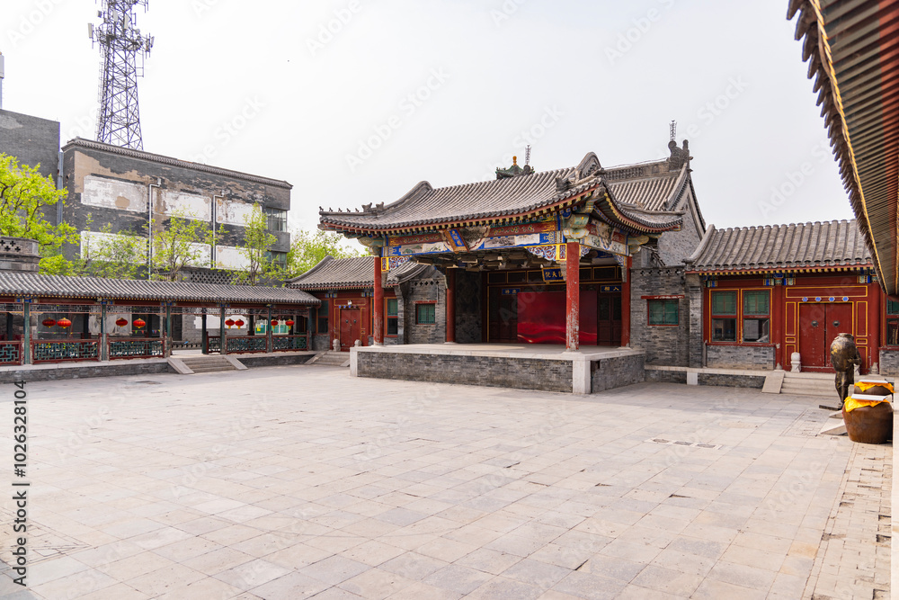 Hebei Shengfang ancient town landscape Hebei Shengfang ancient town landscape