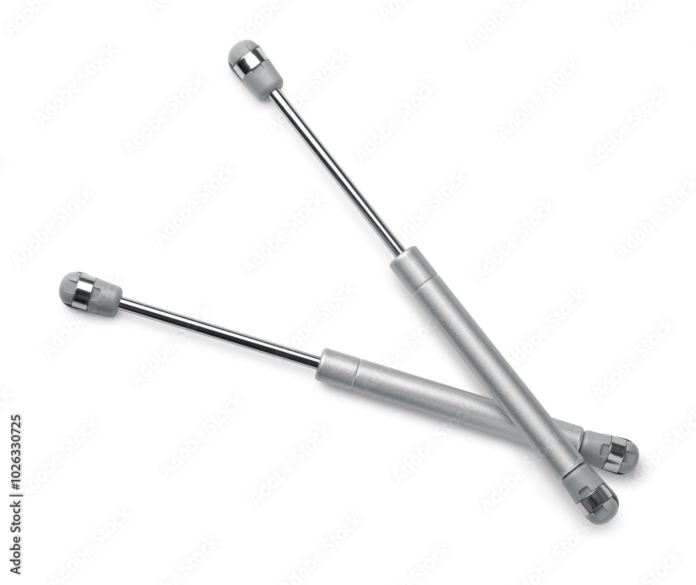 Obraz premium Two pneumatic furniture door lifts
