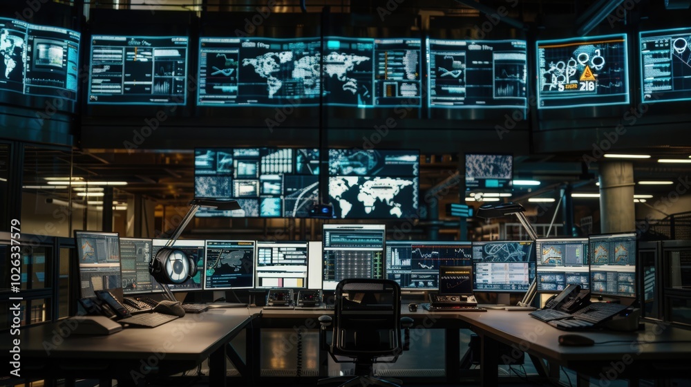 High Fidelity Technology Control Room in Gigapixel V2