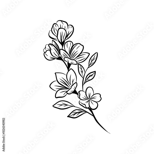 Flowers Element Vector