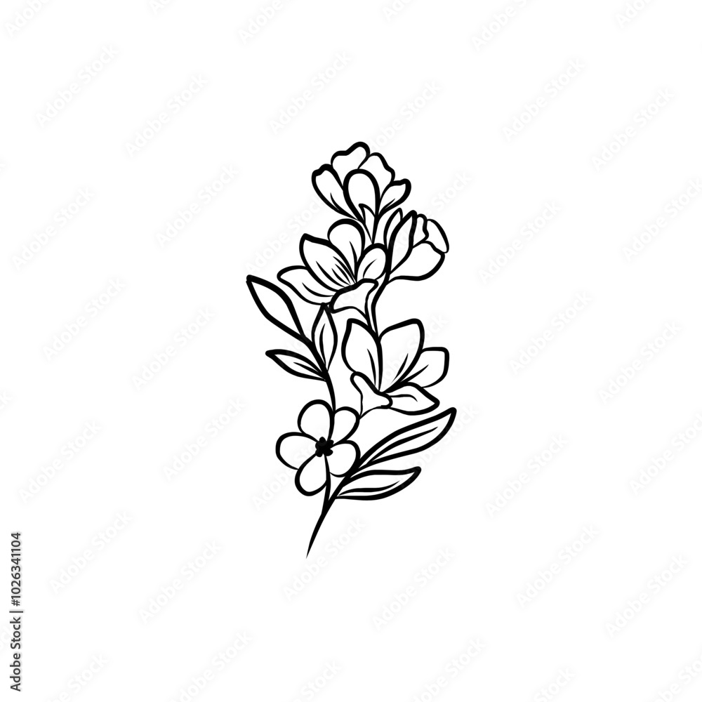 Flowers Element Vector