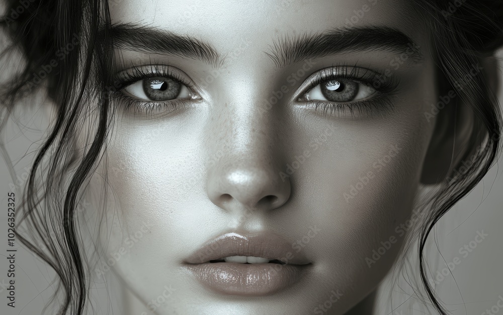 Fototapeta premium beautiful face professional