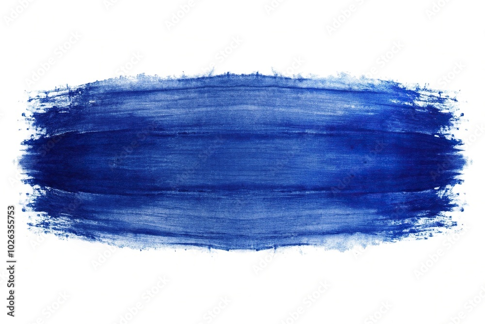 Navy stroke of paint isolated on white cut out symmetrical Navy stroke of paint isolated on white cut out symmetrical