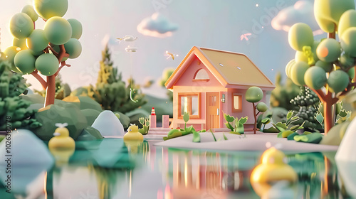 3d cartoon wallpaper