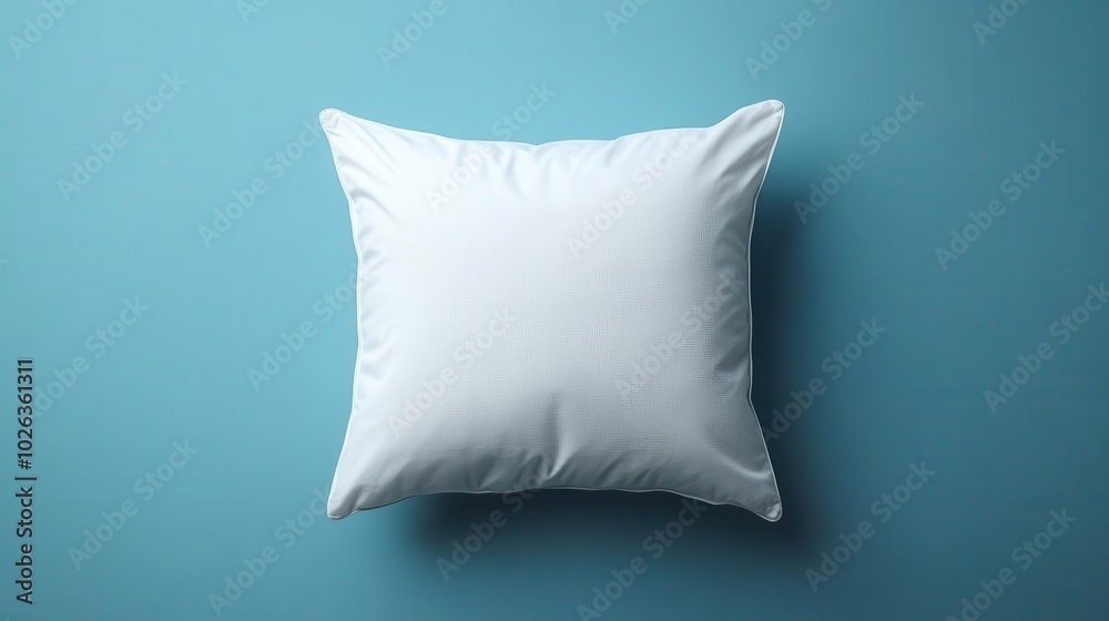 Pillow mockup, top view, blank screen, clean design, no text no logo symbol icon Pillow mockup, top view, blank screen, clean design, no text no logo symbol icon