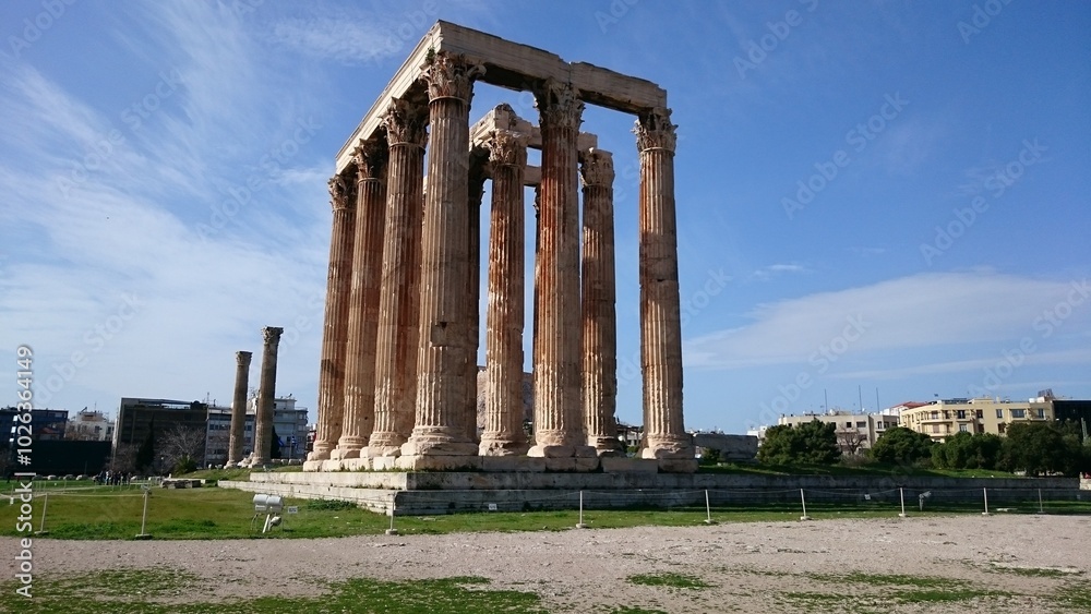 Fototapeta premium Parthenon on the Acropolis in Athens