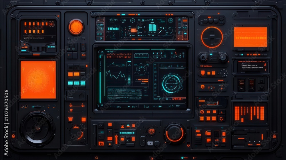 Fototapeta premium clear layer in innovative interface design, futuristic and detailed, [simulation , innovative , solution], ,