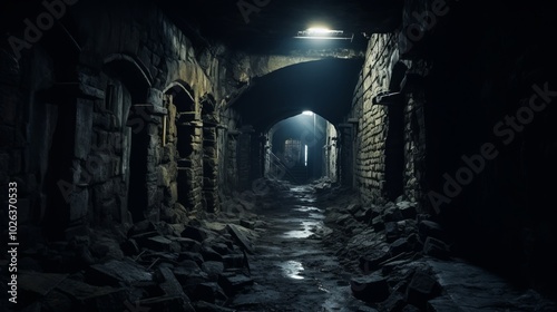 The Enigmatic Depths: Une thing the Mysteries of an Abandoned Underground Wine Cell  and Catacombs