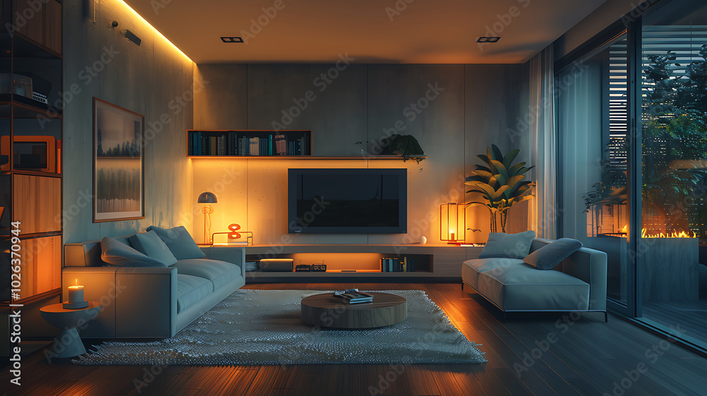 modern room modern room