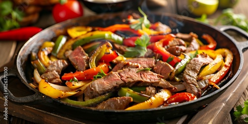 Traditional Mexican dish on the table celebrating  Mexican Independence Day photo