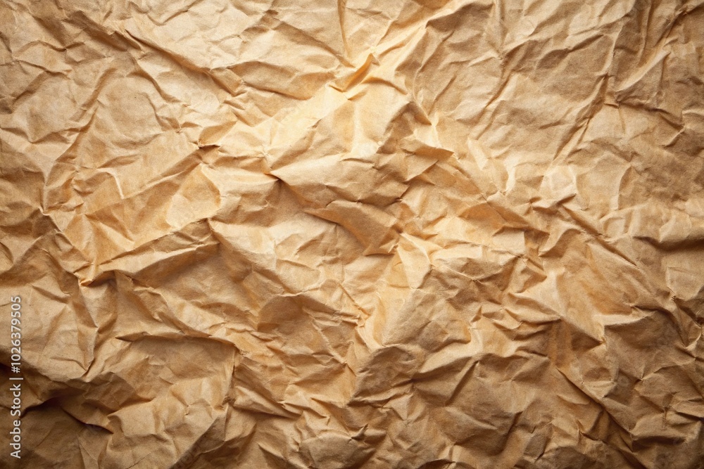 Textured background with crumpled paper effect Textured background with crumpled paper effect