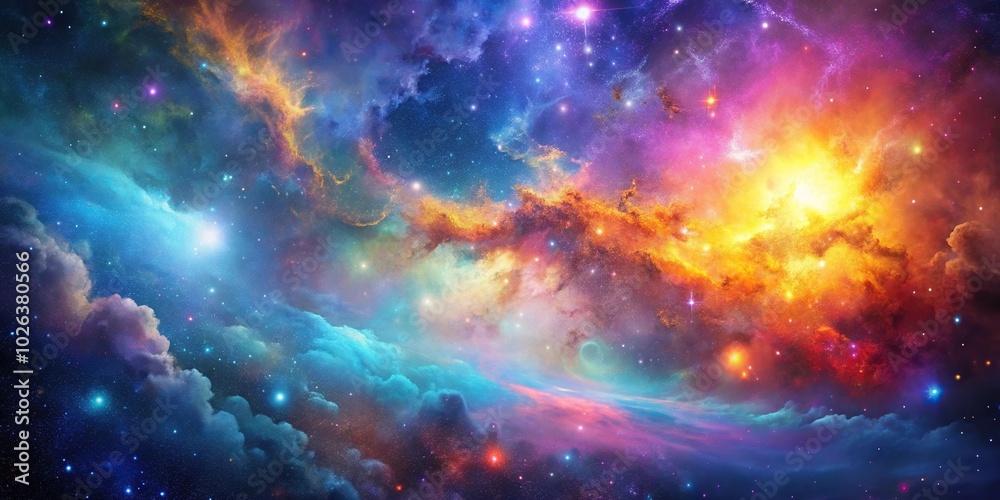 Colorful space galaxy background wallpaper Colorful space galaxy background wallpaper
