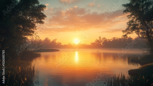 Peaceful Sunrise: New Beginnings for 2025