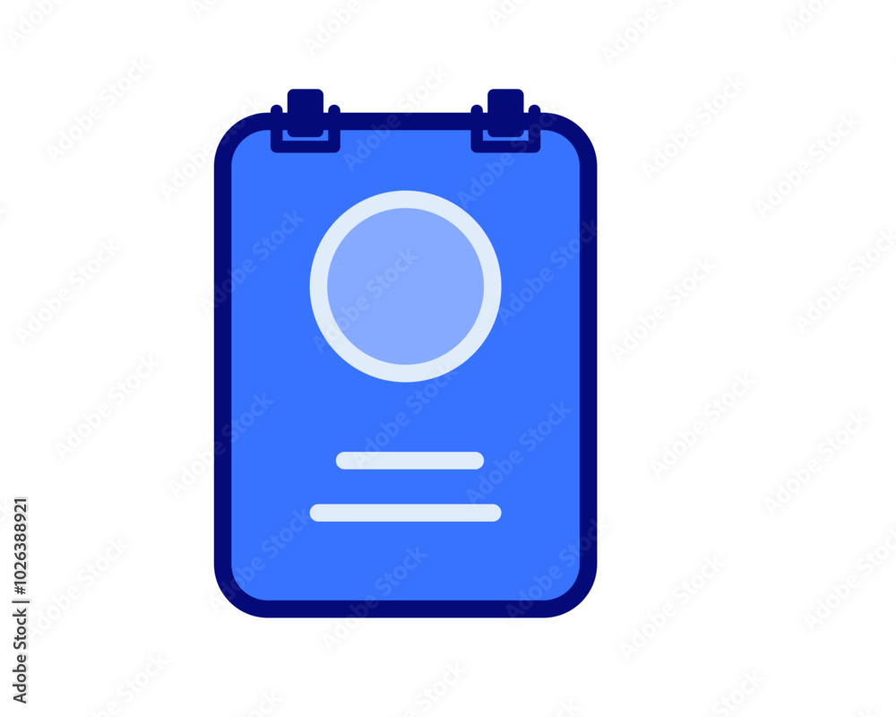 Illustration of notes, notebook, paper for memo or writing a note Illustration of notes, notebook, paper for memo or writing a note