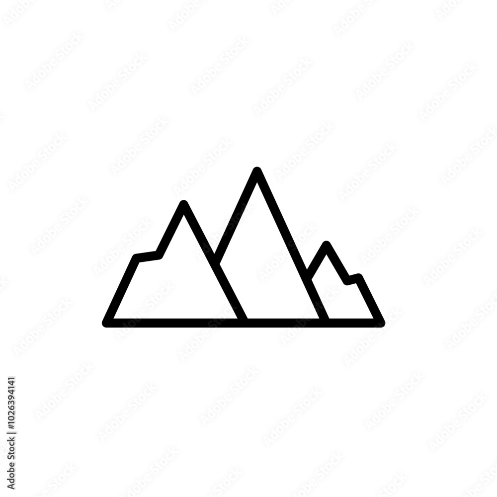 mountain icon good for logo and symbol mountain icon good for logo and symbol