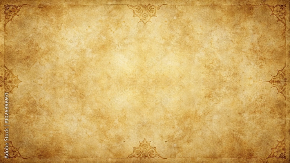 Obraz premium Symmetrical ancient paper texture suitable for backgrounds and wallpapers