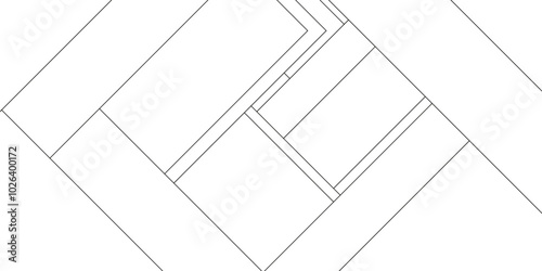 Geometric pattern of abstract line civil engineering design background, business and technology concept diamond triangle geometric line background, Design random lines black stripes.