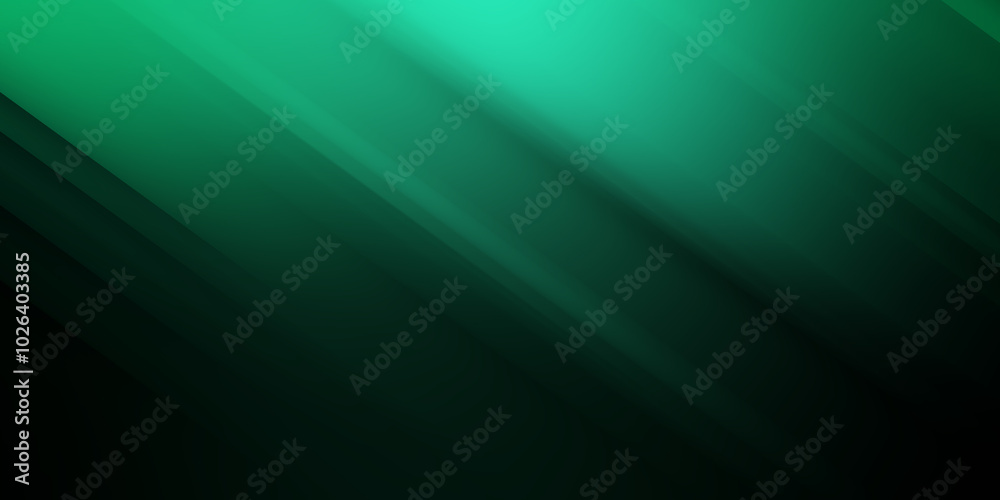 Obraz premium Abstract luxury dark green overlap layer with shiny green line
