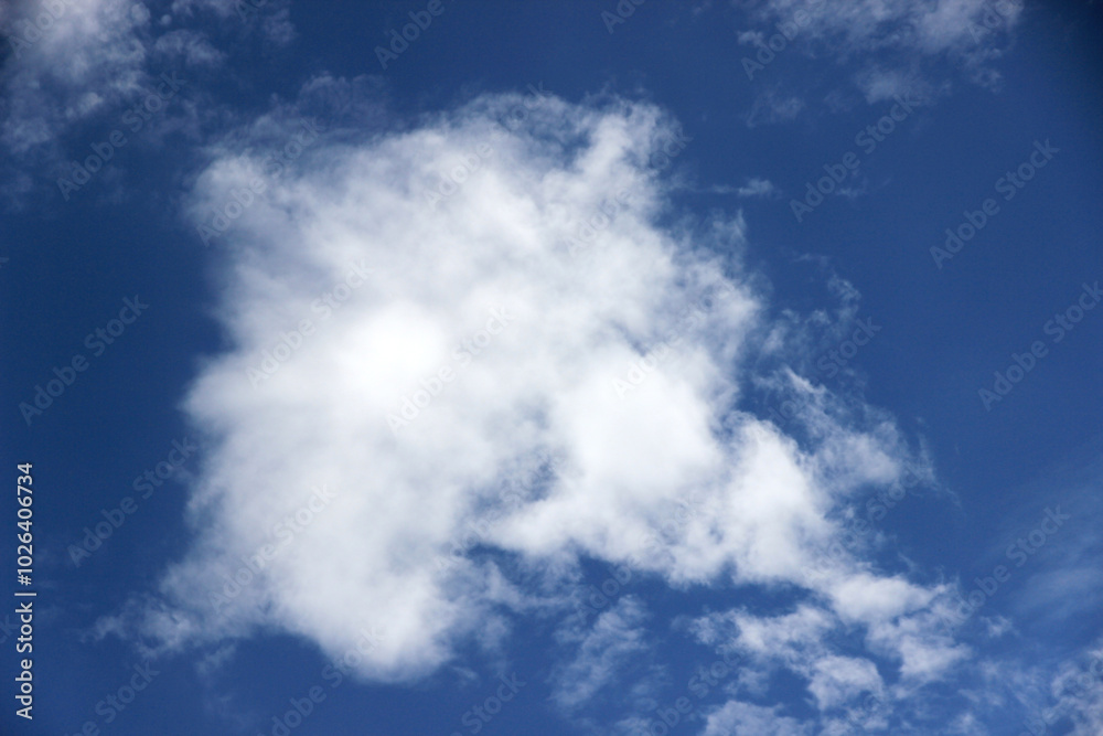 Blue sky with clouds background. It's beautiful and natural. Blue sky with clouds background. It's beautiful and natural.