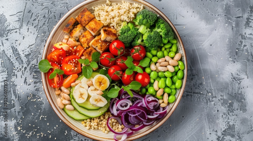 Balanced diet plate with labeled sections Balanced diet plate with labeled sections