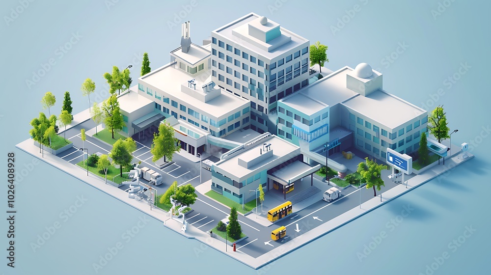 3d building 3d building