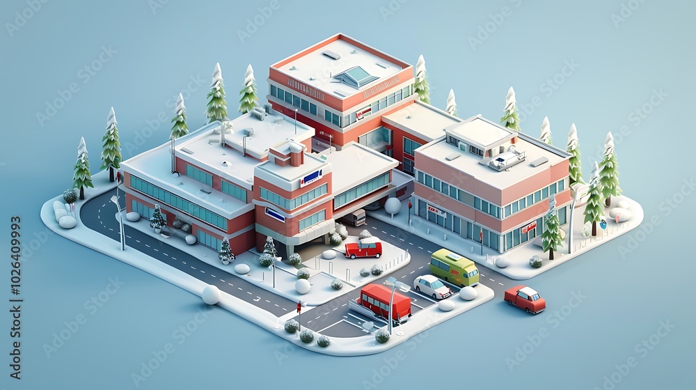 3d building 3d building