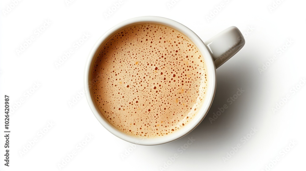 Frothy Cappuccino with Creamy Milk Frothy Cappuccino with Creamy Milk