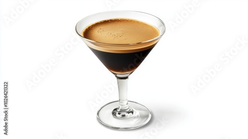 Espresso Martini in a Clear Glass