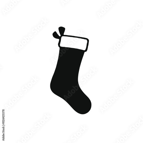 Decoration  Sock vector art illustration