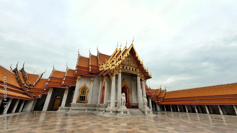 Wat Benchamabophit Dusitwanaram or marble temple, it is one of Bangkok's best-known temples and a major tourist attraction.