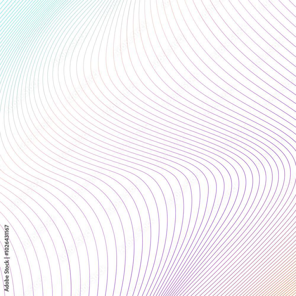 Wavy line pattern in soft colors Wavy line pattern in soft colors