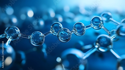 A schematic of petrochemical reactions showing the breakdown of long-chain hydrocarbons into ethylene and propylene.