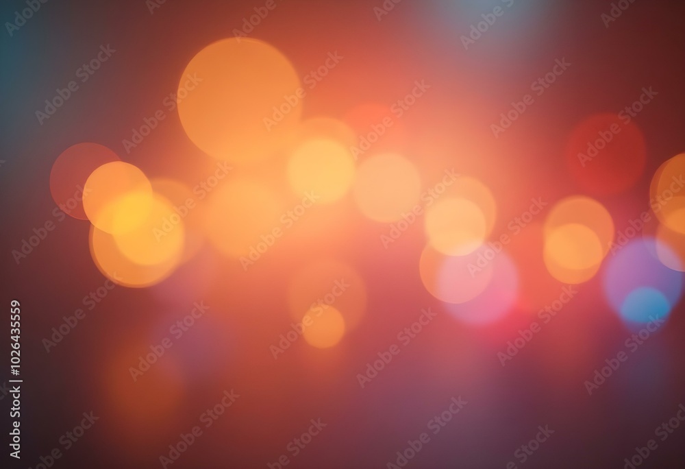 A close-up view of colorful bokeh lights in various sizes and shapes, creating a dreamy atmosphere with a blurred background featuring soft create with ai