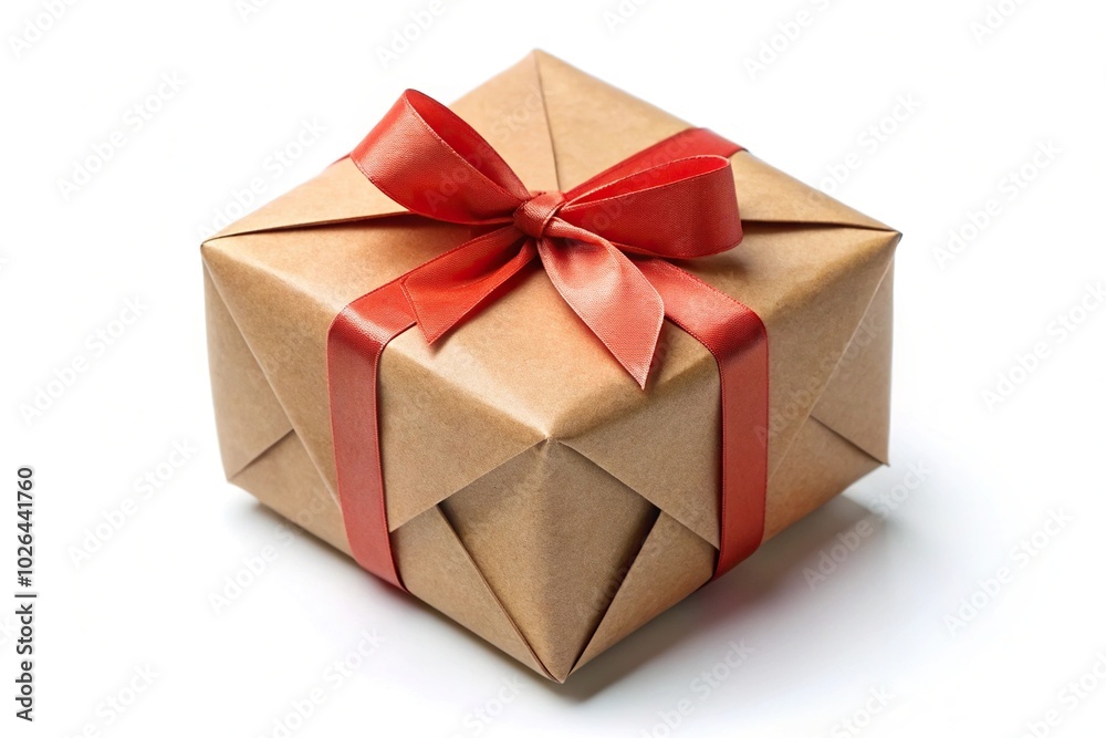 Obraz premium panoramic paper gift box