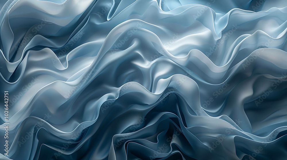 Fototapeta premium abstract blue wawe background