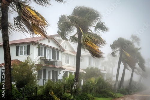 hurricane in the tropics photo