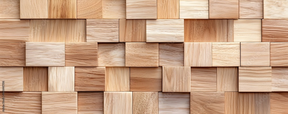 Organic Textured Matte Wooden Blocks - Seamless Light Oak Arrangement for Abstract Designs and Creative Projects Organic Textured Matte Wooden Blocks - Seamless Light Oak Arrangement for Abstract Designs and Creative Projects