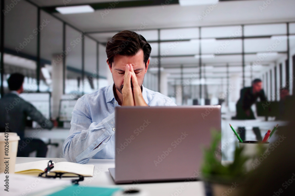 Praying Man. Christian Prayer Seeking Praying Man. Christian Prayer Seeking